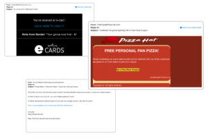 Example Phishing Emails